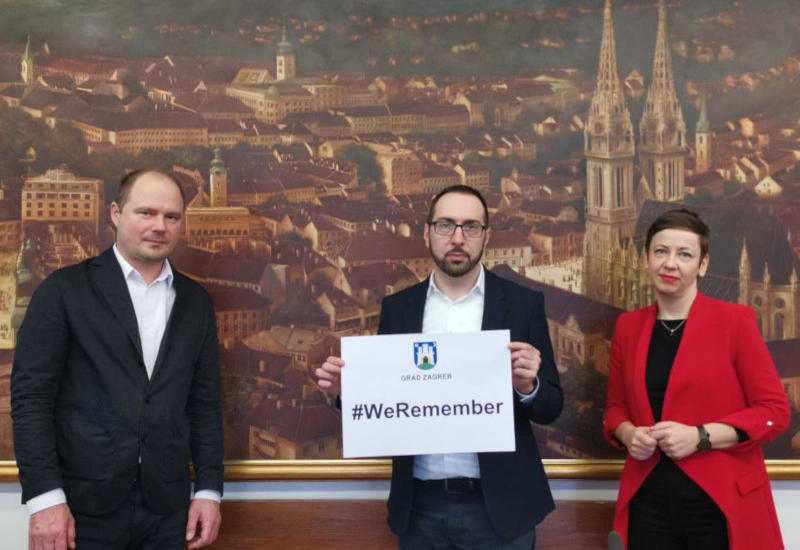 gradonačelnik Tomašević i zamjenici Dolenec i Korlaet