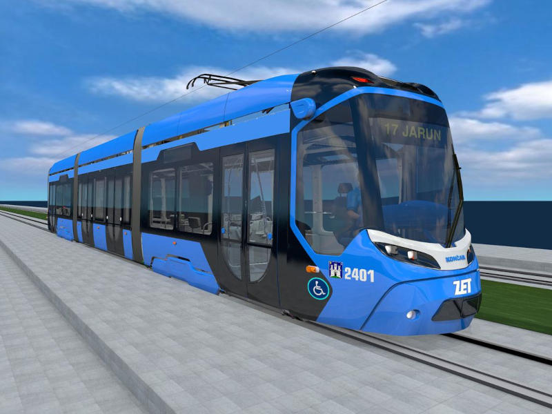 novi tramvaji ZET-a